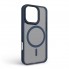 Противоударный чехол ArmorStandart Uniq MagSafe для Apple iPhone 16 Pro, Dark Blue (синий)