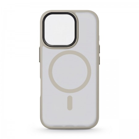 Чехол-накладка ArmorStandart Uniq MagSafe для Apple iPhone 16 Pro, Titanium Gold