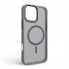 Прозорий чохол MagSafe ArmorStandart Uniq MagSafe для Apple iPhone 16 Pro Max, Titanium Grey (сірий)