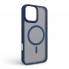 Прозрачный чехол MagSafe ArmorStandart Uniq MagSafe для Apple iPhone 16 Pro Max, Dark Blue (синий)