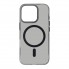 Прозорий чохол ArmorStandart Y23 MagSafe для Apple iPhone 16 Pro, Transparent Black