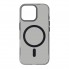 Прозорий чохол MagSafe ArmorStandart Y23 MagSafe для Apple iPhone 16 Pro Max, Transparent Black (чорний)