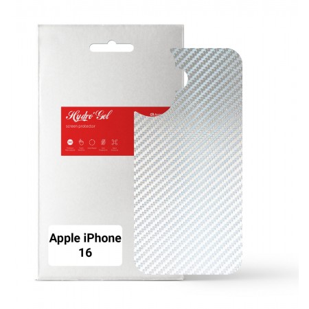 Гідрогелева плівка ArmorStandart для Apple iPhone 16 Carbone Silver, діагональ 6.1