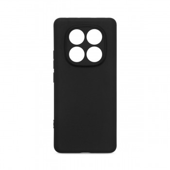 Чехол ArmorStandart Matte Slim Fit для Xiaomi Redmi Note 14 Pro 5G / Poco X7 с защитой камеры, чёрный