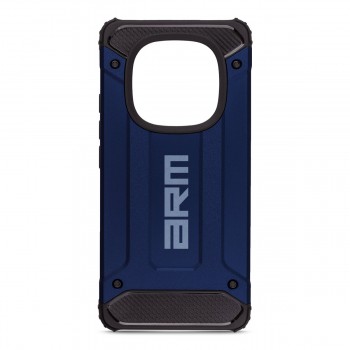 Чохол-накладка ArmorStandart Panzer для Xiaomi Redmi Note 14 Pro 4G / 14 Pro 5G / Poco X7, темно-синій