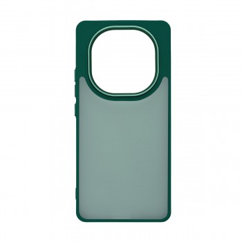 Чехол ArmorStandart Frame для Xiaomi Redmi Note 14 Pro 4G тёмно-зелёный