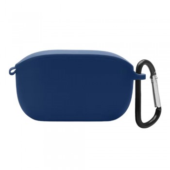 Силіконовий чохол для навушників JBL Wave Buds 2 / Wave Buds ArmorStandart Hang Case з карабіном, темно-синій Силіконовий чохол для навушників JBL Wave Buds 2 / Wave Buds ArmorStandart Hang Case з карабіном, темно-синій