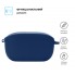 Силиконовый чехол для наушников JBL Wave Buds 2 / Wave Buds ArmorStandart Hang Case с карабином, тёмно-синий