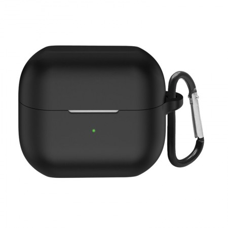 Чехол для наушников ArmorStandart Hang Case для Samsung Galaxy Buds 3 FE / 3 / 3 Pro, силикон 2 мм, с карабином, чёрный