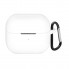 Силиконовый чехол для наушников Samsung Galaxy Buds 3 FE / 3 / 3 Pro ArmorStandart Hang Case с карабином, белый