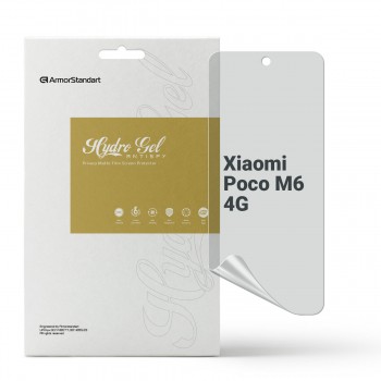 Гідрогелева плівка ArmorStandart антишпигун для Xiaomi Poco M6 4G, діагональ 6.79
