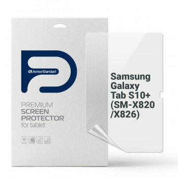 Гідрогелева захисна плівка ArmorStandart для планшета Samsung Galaxy Tab S10+ (SM-X820/X826), діагональ 12.4 Гідрогелева захисна плівка ArmorStandart для планшета Samsung Galaxy Tab S10+ (SM-X820/X826), діагональ 12.4