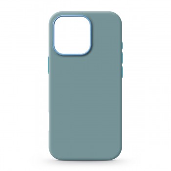 Силіконовий чохол ArmorStandart ICON2 MagSafe для Apple iPhone 16 Pro, Blue Fog Силіконовий чохол ArmorStandart ICON2 MagSafe для Apple iPhone 16 Pro, Blue Fog