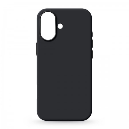 Силиконовый чехол ArmorStandart ICON2 MagSafe для Apple iPhone 16, Black