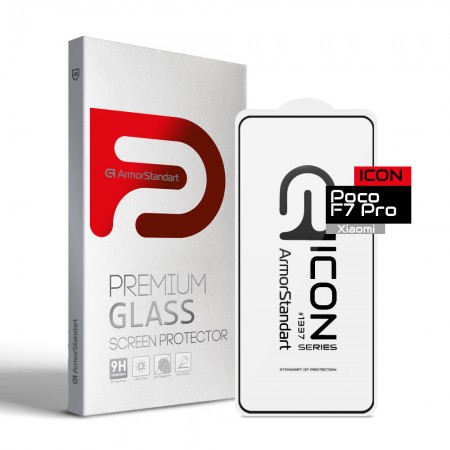 Захисне скло ArmorStandart Icon для Xiaomi Poco F7 Pro, 6.67