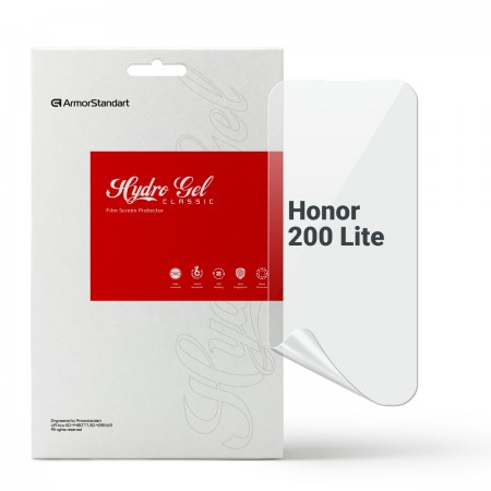Гидрогелевая пленка ArmorStandart для Honor 200 Lite, диагональ 6.7