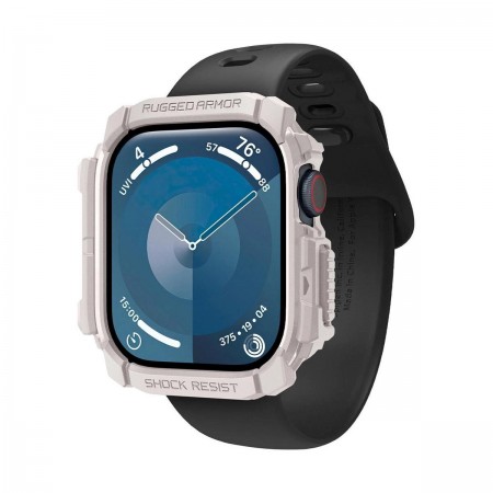 Чохол Spigen Rugged Armor для Apple Watch 11 / 10 46mm, Dune Beige