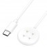 Зарядний кабель для Google Pixel Watch 3 / Watch 2 ArmorStandart, USB Type-C, 1 м, білий