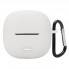 Силіконовий чохол для навушників ArmorStandart Hang Case для Xiaomi Redmi Buds 6 Lite, білий
