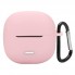 Силиконовый чехол для наушников Xiaomi Redmi Buds 6 Lite ArmorStandart Hang Case, розовый