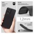 Чехол-накладка ArmorStandart Matte Slim Fit для Motorola G55 5G, Black (черный)