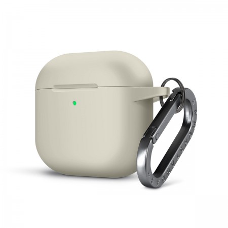 Силіконовий чохол для навушників ArmorStandart Hang Case для Apple AirPods 5 / 4, античний білий