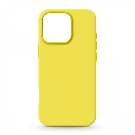 Силиконовый чехол ArmorStandart ICON2 Case для Apple iPhone 16 Pro, Star Fruit (жёлтый)
