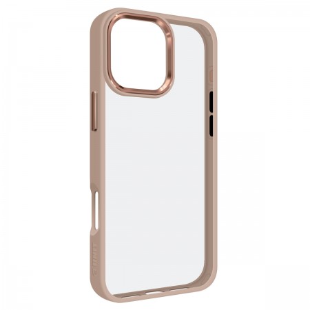 Чехол ArmorStandart UNIT2 для iPhone 16 Pro Max с цветным бампером, Titanium Desert (бежевый)