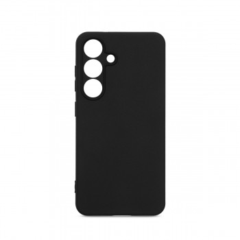 Чехол ArmorStandart Matte Slim Fit для Samsung S25 чёрный, с защитой камеры