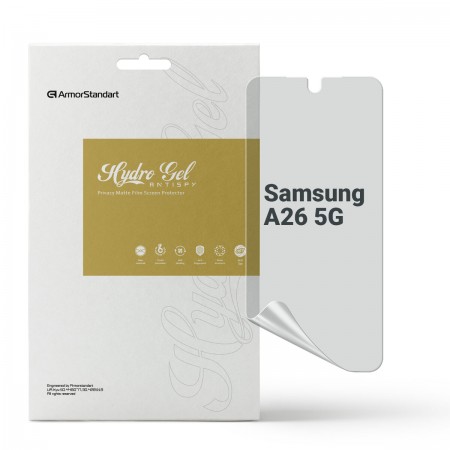 Гідрогелева плівка ArmorStandart антишпигун для Samsung A26 5G, діагональ 6.7