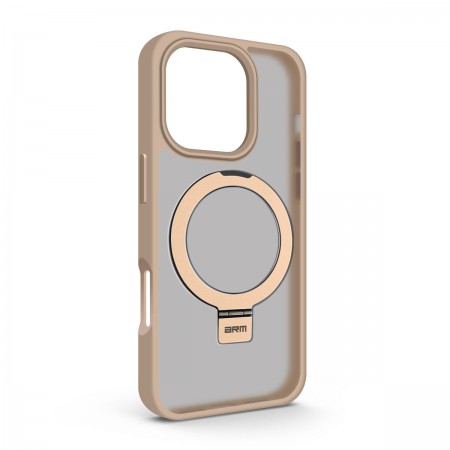 Чохол з підставкою та MagSafe ArmorStandart Unit Stand для Apple iPhone 16 Pro, Titanium Desert
