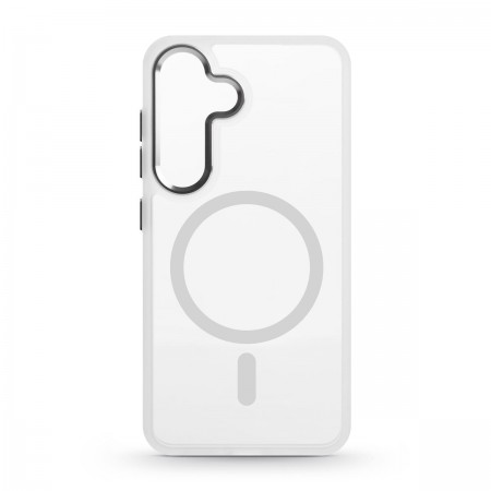 Чохол ArmorStandart Unit MagSafe для Samsung S25 Matte Clear Silver