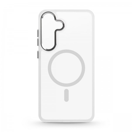 Чохол ArmorStandart Unit MagSafe для Samsung S25 Plus, Matte Clear Silver
