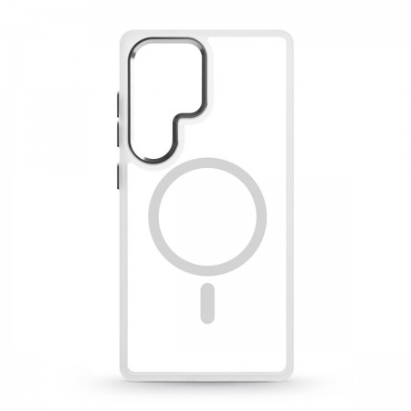 Чехол ArmorStandart Unit MagSafe для Samsung S25 Ultra Matte Clear Silver