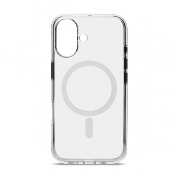 Чехол-накладка Harder Nude MagCase для Apple iPhone 16, Clear