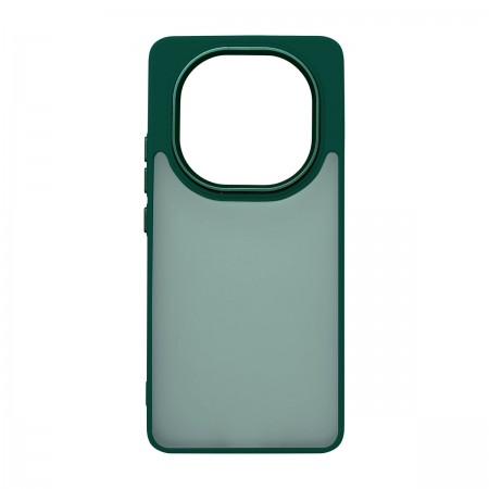 Чехол ArmorStandart Frame для Xiaomi Redmi Note 14 Pro 5G / Poco X7 тёмно-зелёный