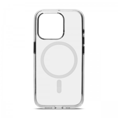 Чохол Harder Nude MagCase для Apple iPhone 15 Pro, прозорий