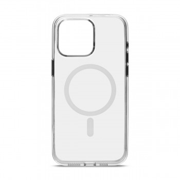 Чехол Harder Harder Nude MagCase для Apple iPhone 15 Pro Max, TPU + PC, Clear (прозрачный)