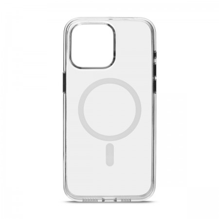Чехол Harder Harder Nude MagCase для Apple iPhone 15 Pro Max, TPU + PC, Clear (прозрачный)