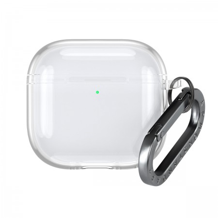 Чохол для навушників ArmorStandart Air для Apple AirPods 5 / 4 з TPU з карабіном, прозорий