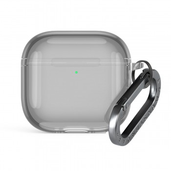 Чохол для навушників Apple Airpods 5 / 4 ArmorStandart Air, TPU, з карабіном, чорний