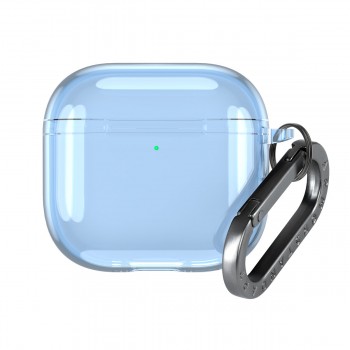 Чохол для навушників Apple Airpods 5 / 4 ArmorStandart Air, TPU, з карабіном, синій