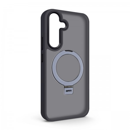Прозорий чохол із підставкою та MagSafe ArmorStandart Unit Stand для Samsung S25 Plus Black