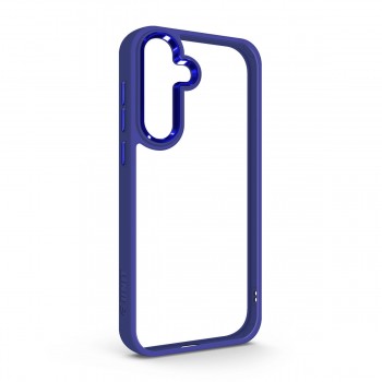 Чехол-накладка с прозрачной задней стенкой ArmorStandart UNIT2 для Samsung S25, Dark Blue