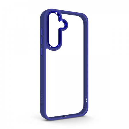 Чехол-накладка с прозрачной задней стенкой ArmorStandart UNIT2 для Samsung S25, Dark Blue