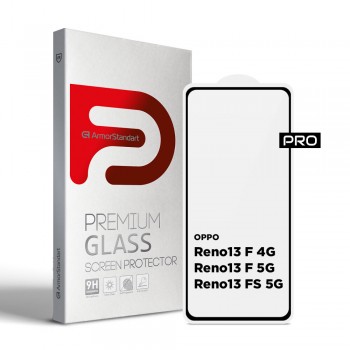 Захисне скло ArmorStandart Pro для OPPO Reno13 F 4G / Reno13 F 5G / Reno13 FS 5G, 6.67 Захисне скло ArmorStandart Pro для OPPO Reno13 F 4G / Reno13 F 5G / Reno13 FS 5G, 6.67
