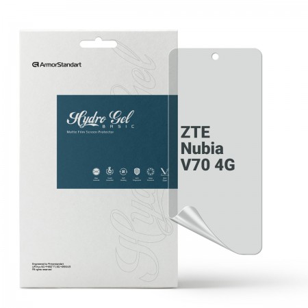 Гидрогелевая пленка ArmorStandart матовая для ZTE Nubia V70 4G, диагональ 6.7