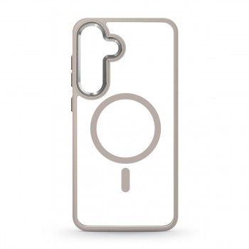 Чехол-накладка с MagSafe ArmorStandart Unit MagSafe для Samsung S25 Plus, серый титан