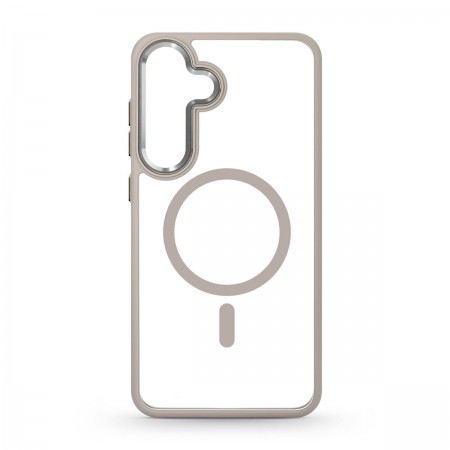 Чехол-накладка с MagSafe ArmorStandart Unit MagSafe для Samsung S25 Plus, серый титан