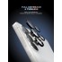 Защитное стекло для камеры ArmorStandart Supreme Black Icon для Samsung S25 Ultra Clear